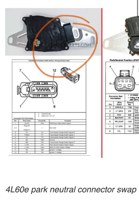 1995 4l60e Neutral Safety Switch Wiring Diagram