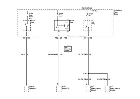 1995 Buick Park Avenue Starter Wiring Diagram