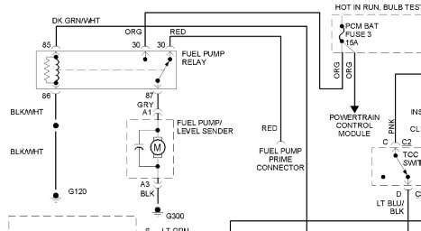 1995 Camaro Fuel Pump Wiring Diagram