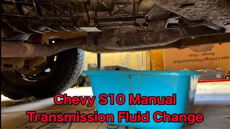 1995 Chevrolet Manual Transmission Fluid