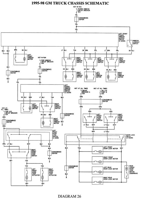 1995 Chevy K2500 Wiring Diagram