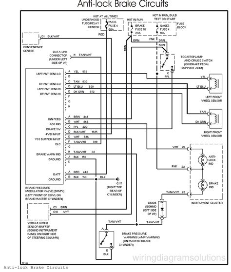 1995 Chevy Tahoe Lights Wiring Diagram