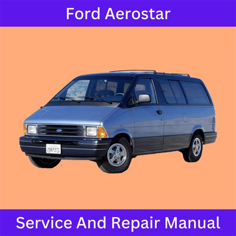 1995 Ford Aerostar Service Repair Manual Software