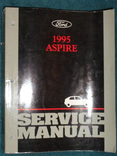 1995 Ford Aspire Service Repair Manual Software