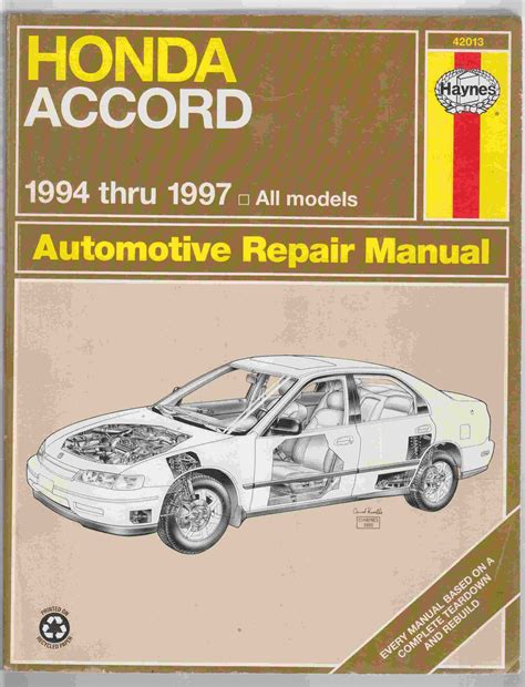 1995 Honda Accord Repair Manual Downloa