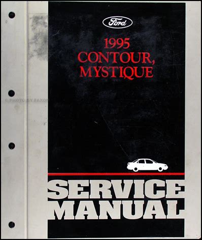 1995 Mercury Mystique Service Repair Manual Software