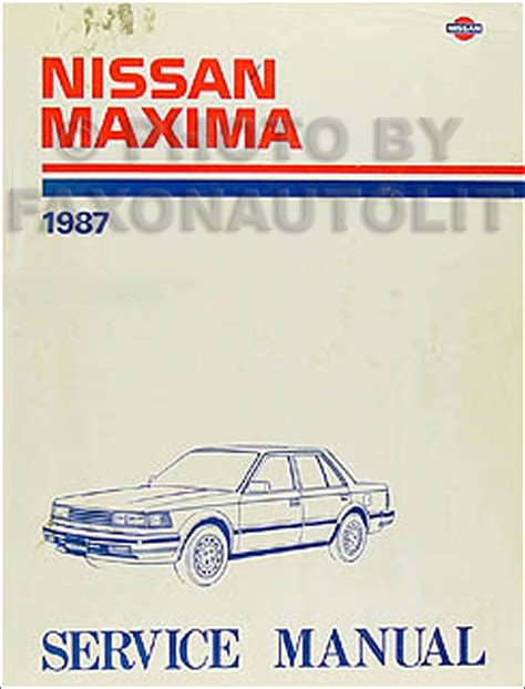 1995 Nissan Maxima Service Repair Manual