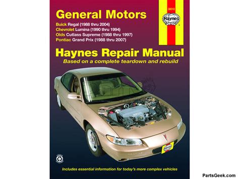 1995 Regal Service And Repair Manual