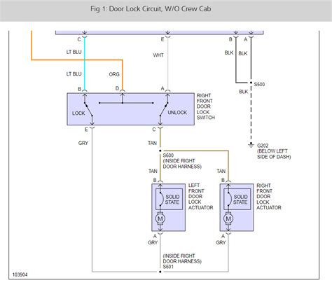 1995 Suburban Door Lock Wiring Diagram