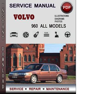 1995 Volvo 960 Service Repair Manual 95 Download