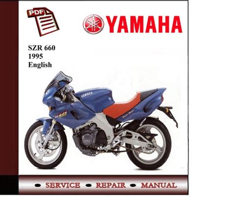 1995 Yamaha Szr660 Service Repair Workshop Manual Download