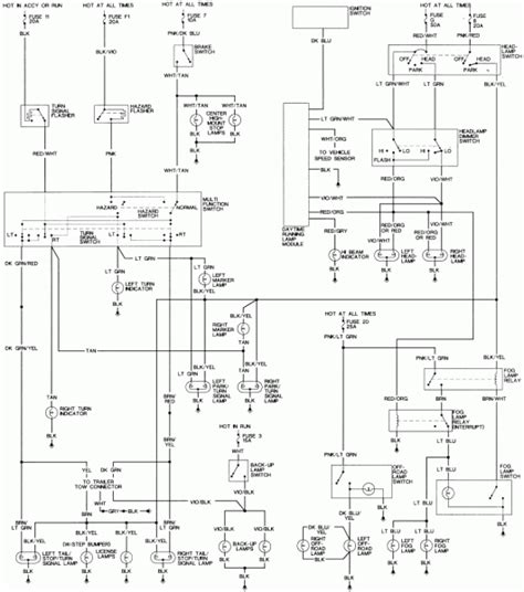 1995 dodge ram headlight switch wiring diagram 