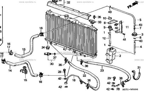 1995 honda accord cooling system wiring diagram 