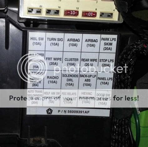 1995 wrangler fuse box diagram 