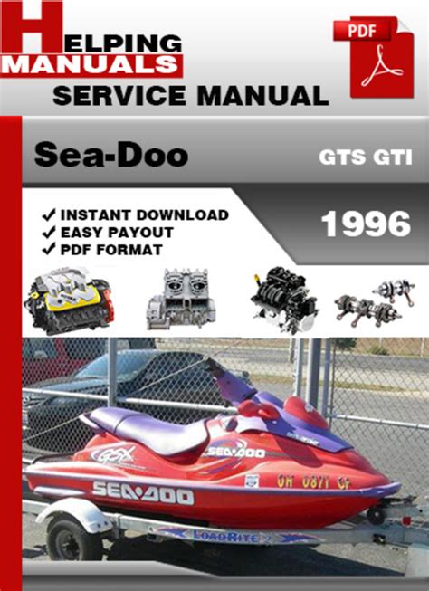 1996 1997 Seadoo Repair Service Manual Instant Download