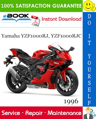 1996 2003 Yamaha Yzf1000rj Yzf1000rjc Service Repair Manual Download