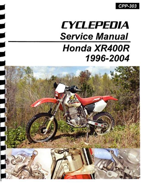 1996 2004 Honda Xr400r Service Repair Manual Instant Download