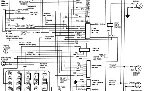 1996 Buick Century Fuse Block Diagram Wiring Schematic