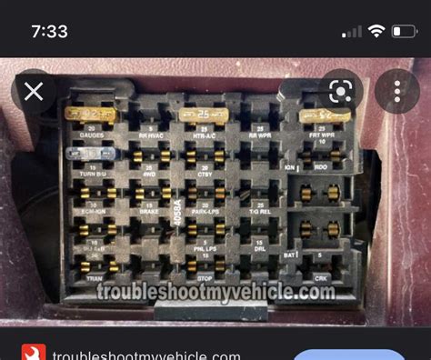 Online Reading 1996 Chevy Fuse Box 
