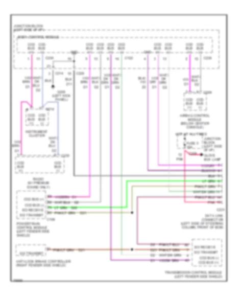 1996 Chrysler Sebring Wiring Diagrams