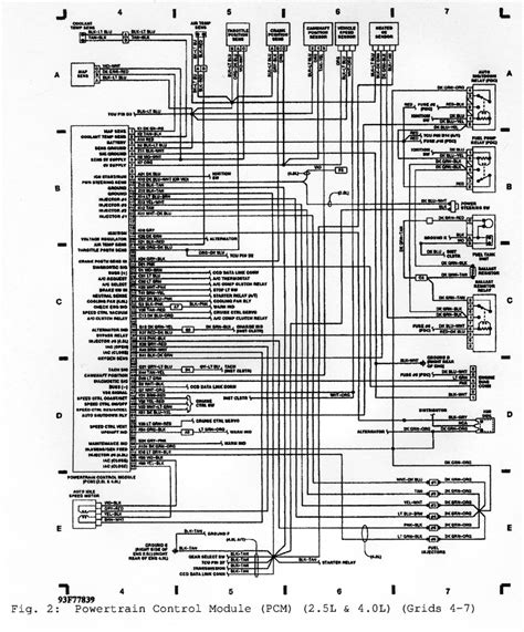 1996 Dakota Engine Wiring Diagram