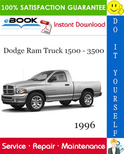 1996 Dodge Ram Truck 1500 3500 Service Repair Manual Download