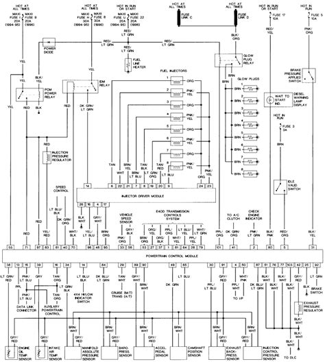 1996 Ford F 250 Diesel Pcm Wiring Diagram