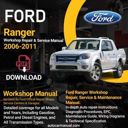 1996 Ford Ranger Service Repair Manual Software