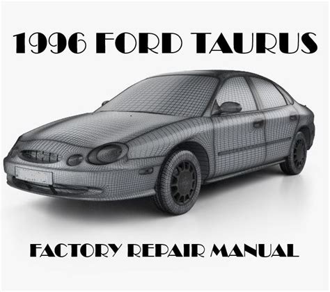 1996 Ford Taurus Service Repair Manual Software