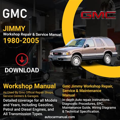 1996 Gmc Jimmy Service Repair Manual Software