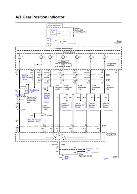 1996 Honda Passport Stereo Wiring Diagram