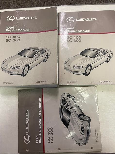 1996 Lexus Sc400 Service Repair Manual Software