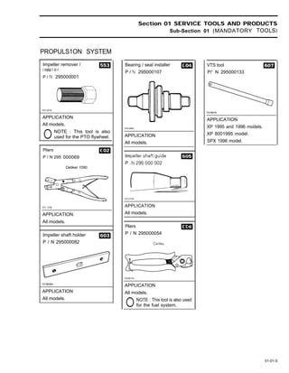 1996 Sea Doo Personal Watercraft Service Shop Repair Manual