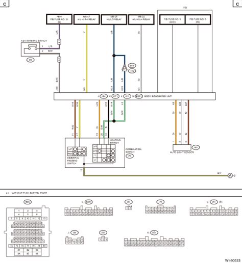 1996 Subaru Legacy Headlight Wiring Diagram