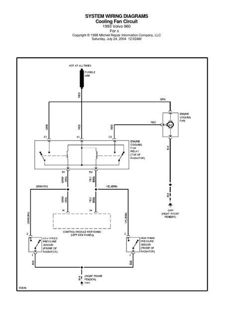 1996 Volvo 960 Lhd Wiring Diagrams