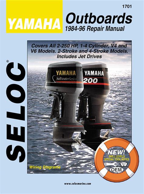 1996 Yamaha P75 Hp Outboard Service Repair Manual