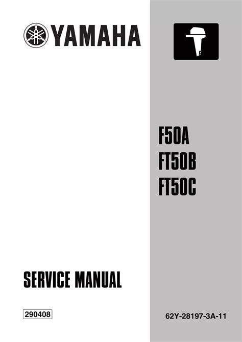 1996 Yamaha T50 Hp Outboard Service Repair Manual