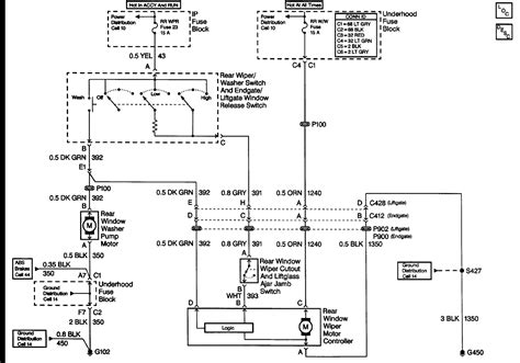 1996 chevy s10 wiper wiring diagram 