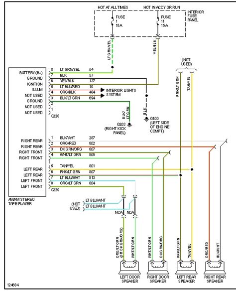 1996 ford explorer factory stereo amplifier wiring diagram 