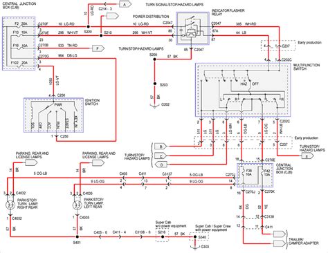 1996 ford turn signal wiring diagram 