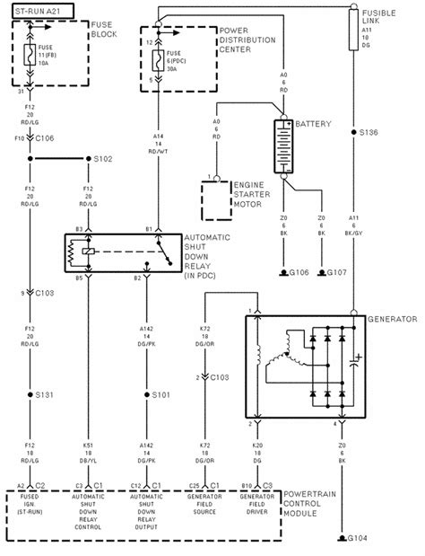 1996 grand cherokee alternator wiring harness 