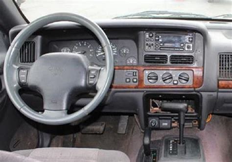 1996 Jeep Grand Cherokee Interior and Redesign