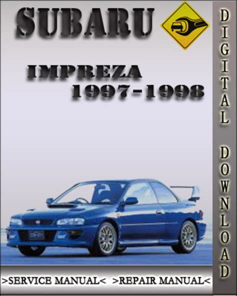 1997 1998 Subaru Impreza Factory Service Repair Manual