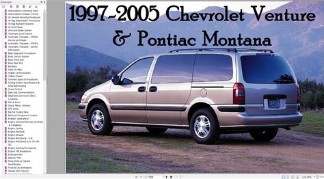 1997 2005 Chevrolet Venture Owners Manual