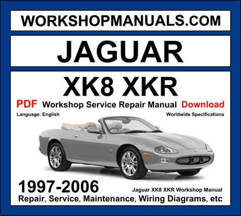 1997 2006 Jaguar Xk8 Xkr X100 Workshop Service Manual Pdf