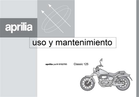 1997 Aprilia Classic 125 Owners Manual