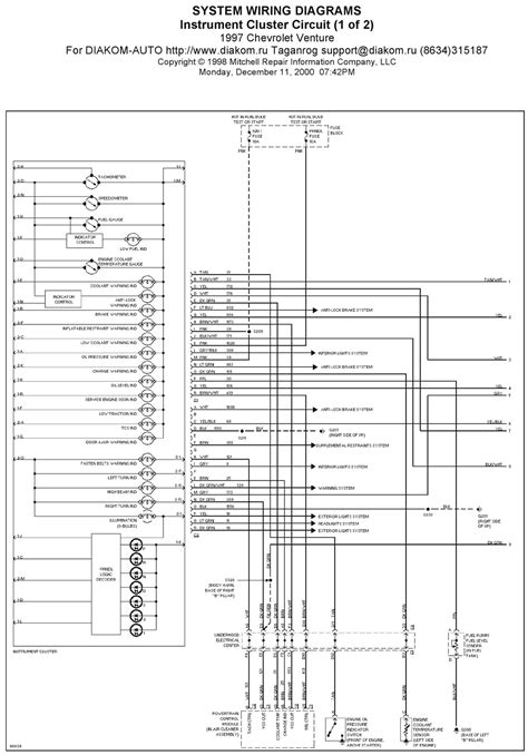 1997 Chevy Venture Wiring Harness