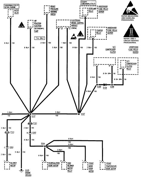 1997 Cheyenne 4x4 Wiring Diagram