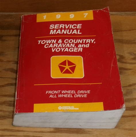 1997 Chrysler Town And Country Gs Dodge Caravan Voyager Factory Service Manual