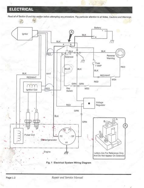 1997 Ez Go Gas Wiring Diagram